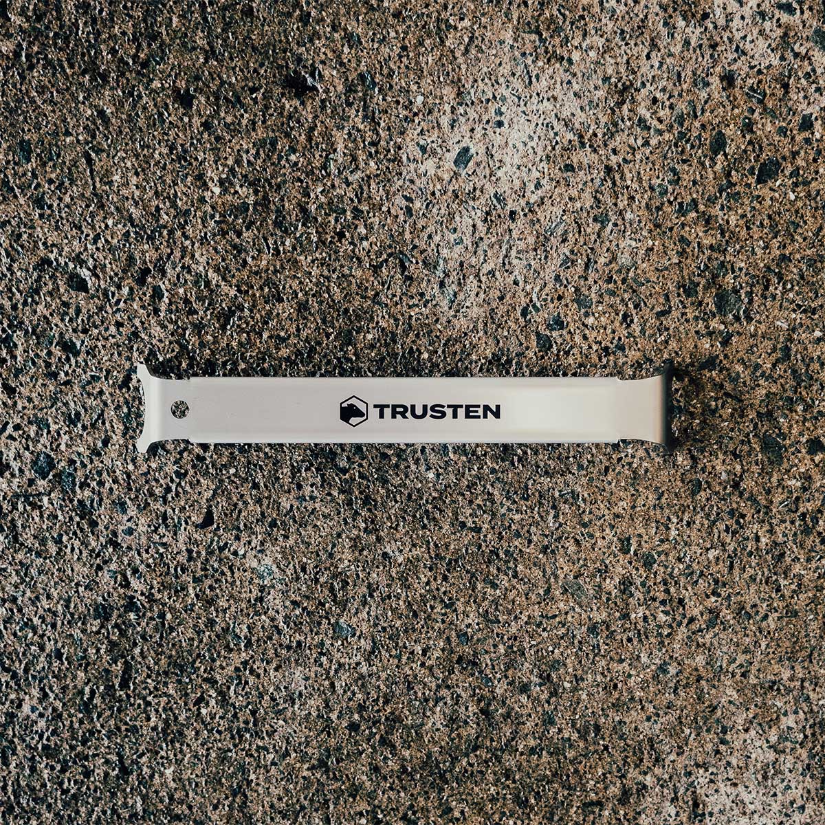 Trusten The Scraper Tool – Simplify Shed Hygiene with branding