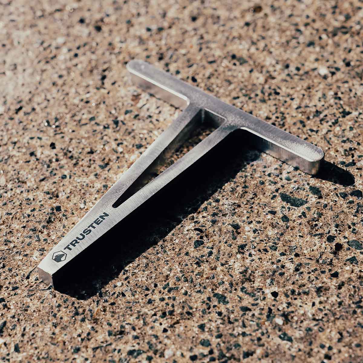 Trusten Trough Wedger on concrete