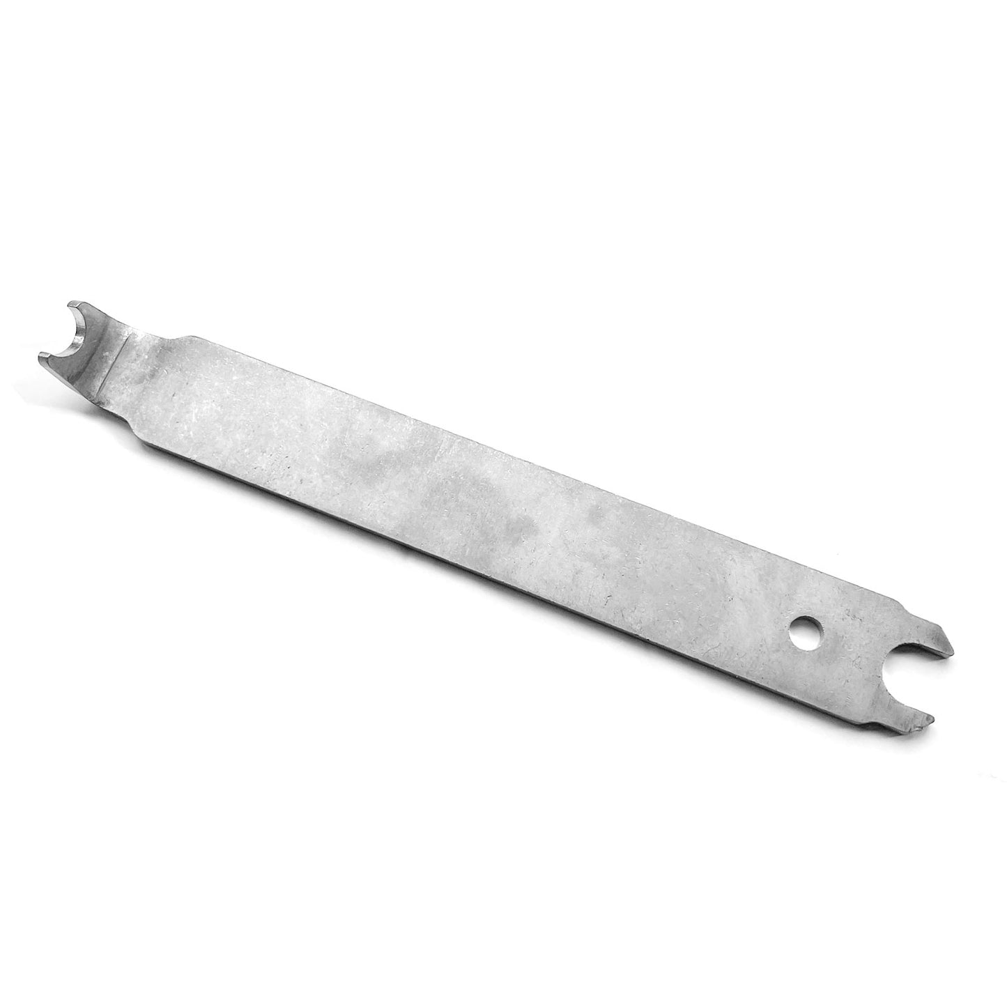 Remove the small (vacuum lines) with the hook end of the tool. Use the flat end of the tool to prise off the inflations.
Clean the tool after use to maintain performance.